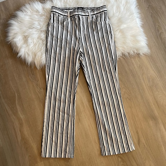 URBAN Outfitters Striped Ankle Jeans - Picture 2 of 15